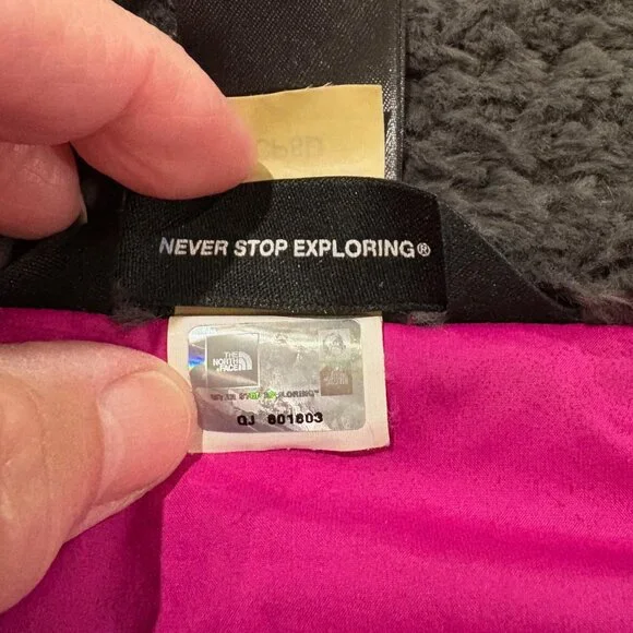 The North Face High Pile Fleece Ultra Soft Full-Zip Jacket Size Small - Picture 10 of 15